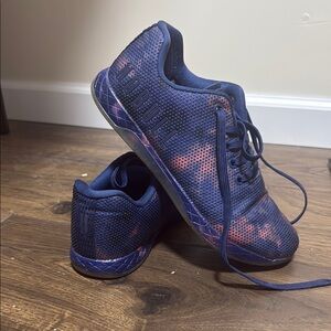 NOBULL Blue and Pink Athletic Shoes